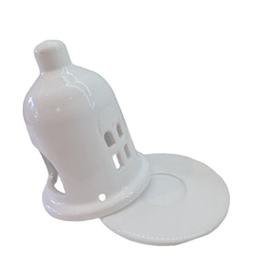 SALE Orthodox Kandili Lantern Ceramic Bell White