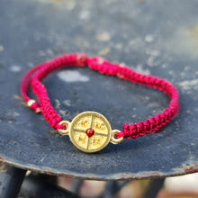 SALE Constantinato ICXC NIKA Greek cord bracelet