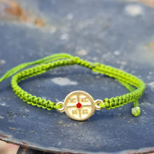 SALE Constantinato ICXC NIKA Greek cord bracelet