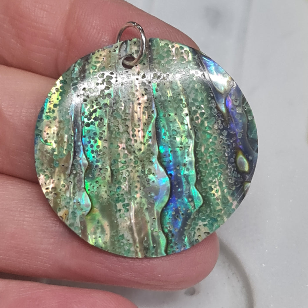 Paua Shell Abalone Pendant