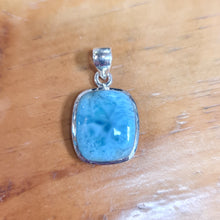 Larimar Pendants 925 sterling silver