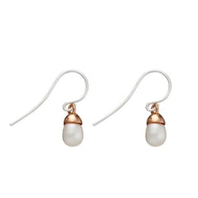 Petite Freshwater Pearl drop earrings