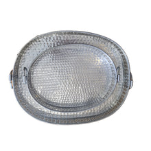 Medina Oval Trays hammered finish