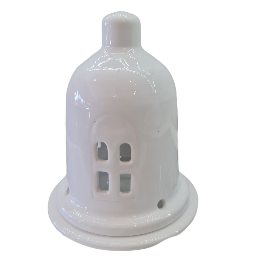 SALE Orthodox Kandili Lantern Ceramic Bell White