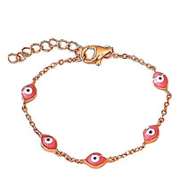 SALE Kios Kids Pink Evil Eye bracelet