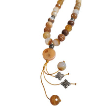 Komboloi Yellow Agate Stone