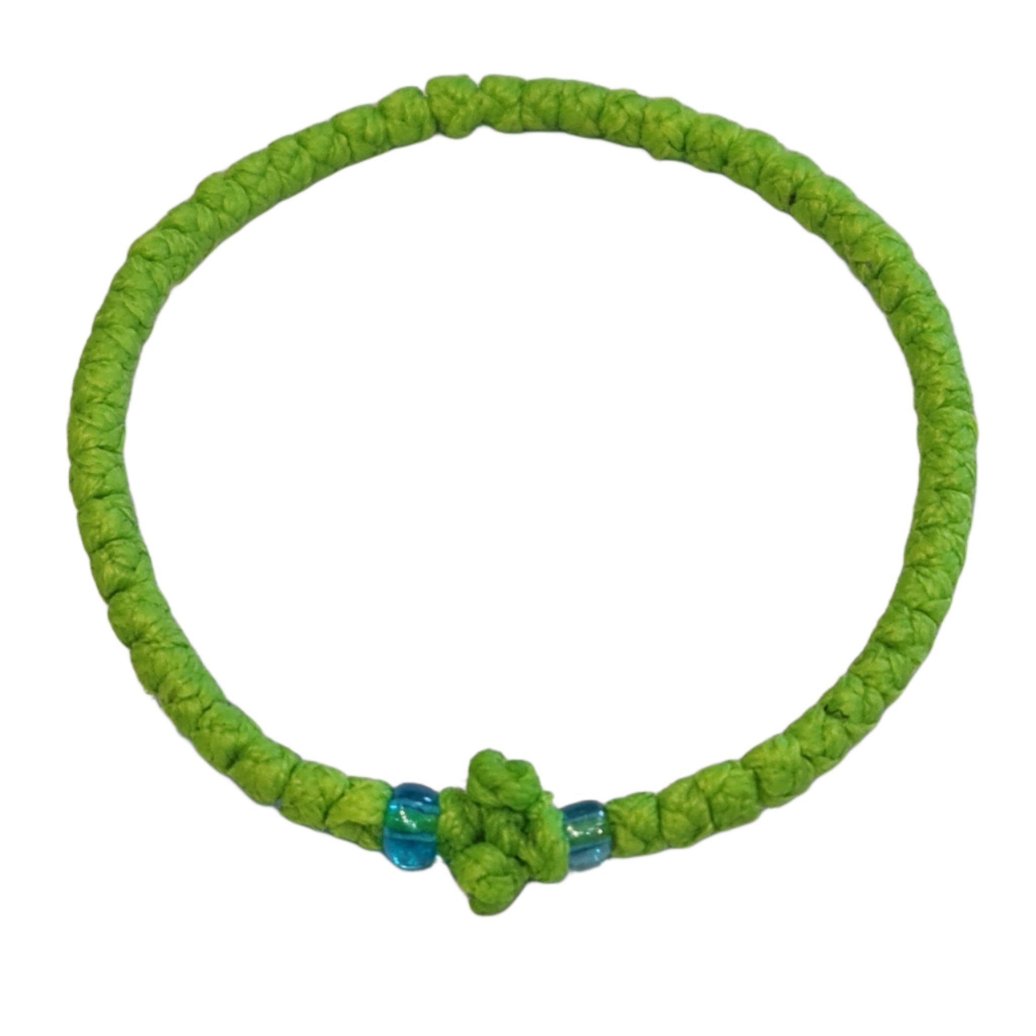 Green 2025 rope bracelet