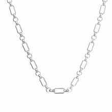 Electra Chain Link Necklace Silver