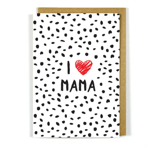 Mama Gift Card I love Mama