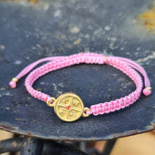 SALE Constantinato ICXC NIKA Greek cord bracelet