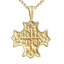 Greek Panayia GOLD ICXC NIKA Constantinato Necklace