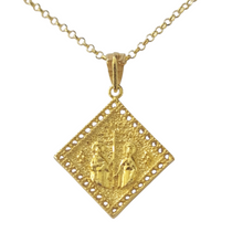 Danai Greek Constantinato Necklace Gold