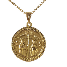 Symi Constantinato Cross Necklace Gold