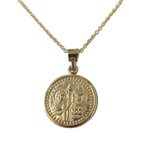 Deni Constantinato Greek Cross Necklace Gold