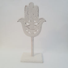SALE Hamsa Hand of Fatima on a Stand