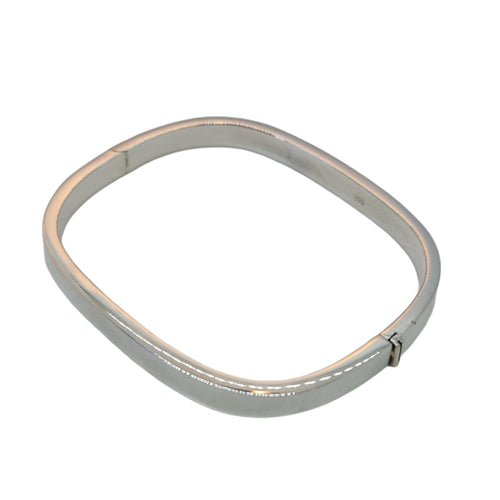 Square clip open bangle