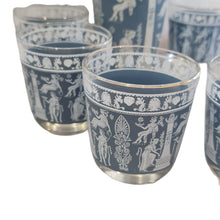 Vintage Hellenic Jeannette Glasses set of 7