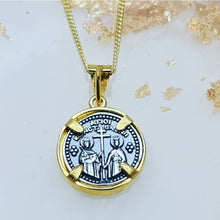 Greek ICXC NIKA Constantinato pendant necklace Small