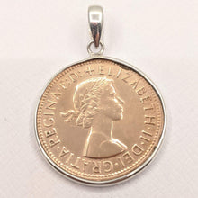 1955 Australian Penny coin pendant